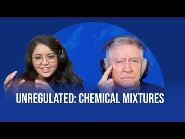 Unregulated chemical mixtures are always in our bodies