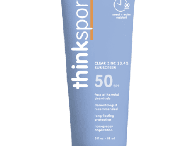 Thinksport Clear Zinc Active Face Sunscreen Lotion 