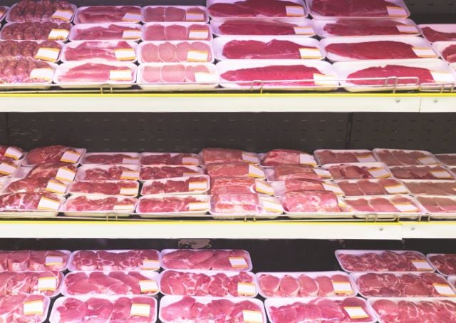 Beef in the grocery aisle