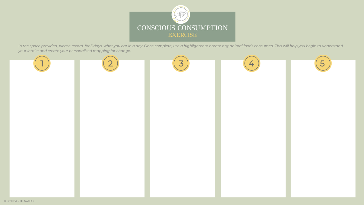 Conscious Consumption