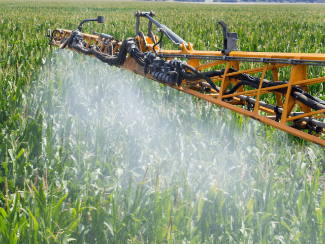 Corn Pesticide Spraying