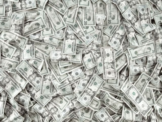 Pile of money