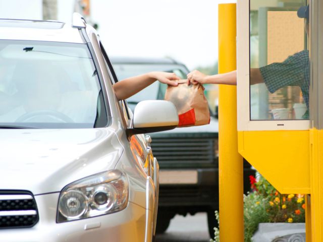 Fast food drive thru