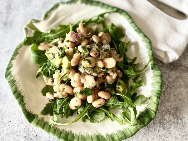 Greens and Beans Salad 