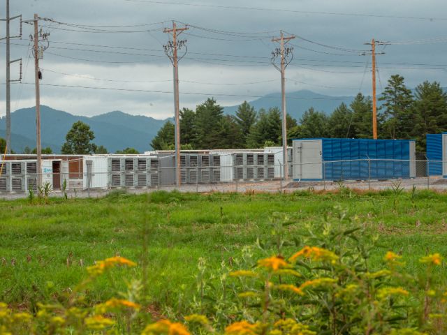 he PrimeBlock crypto mine in Murphy, N.C.