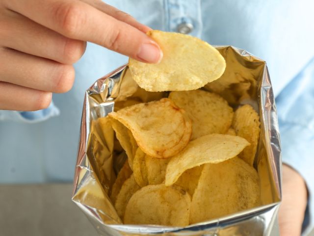 Bag of potato chips
