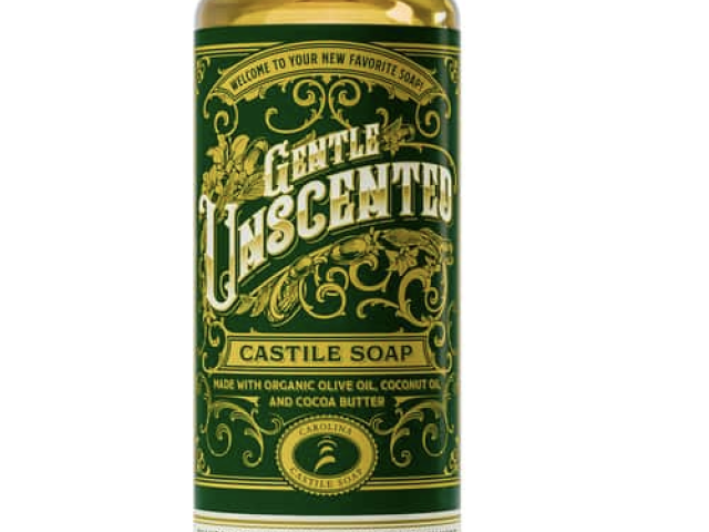 Carolina Castile Soap Gentle Castile Soap, Unscented