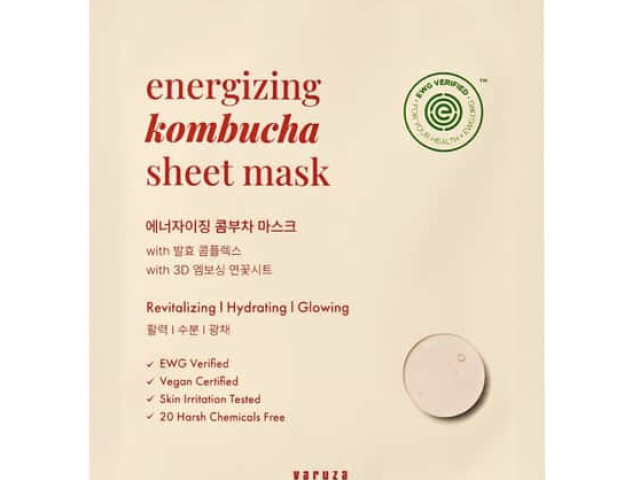 Varuza Energizing Kombucha Sheet Mask 