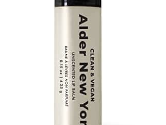 Alder New York Lip Balm, Unscented 