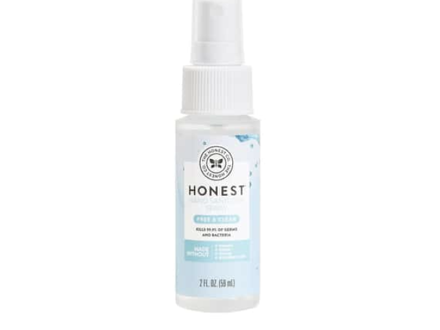 Honest Hand Sanitizer Spray, Free and Clear