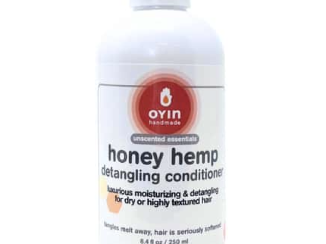 Oyin handmade Honey Hemp Conditioner, Unscented