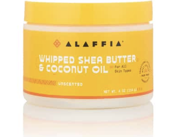 Alaffia Whipped Shea Butter & Coconut Oil, Unscented