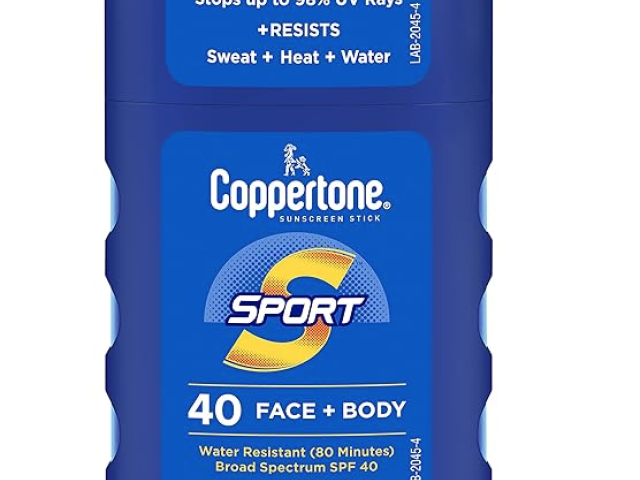 Coppertone Sport Sunscreen Stick, SPF 40