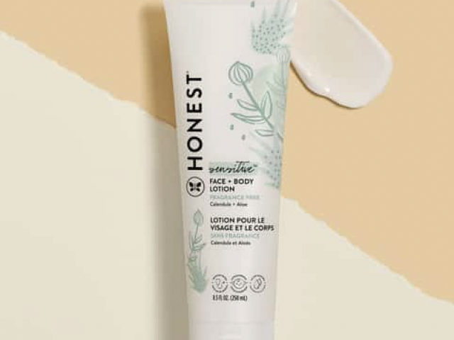 The Honest Company Face + Body Lotion, Fragrance Free