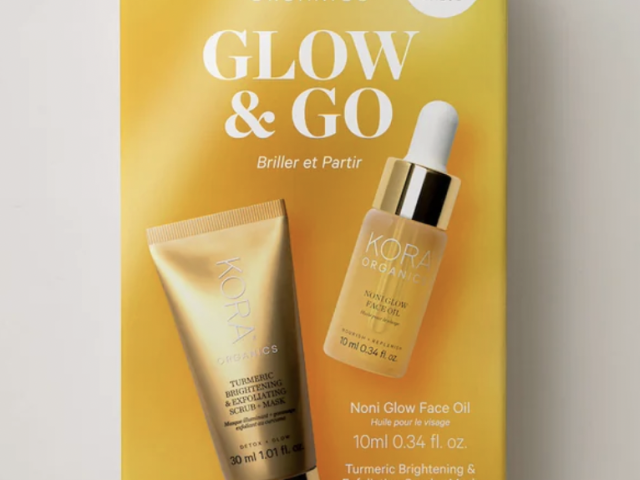 KORA Organics Glow & Go Kit