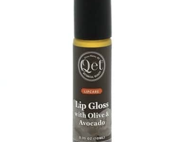 Qet Botanicals Lip Gloss with Olive & Avocado