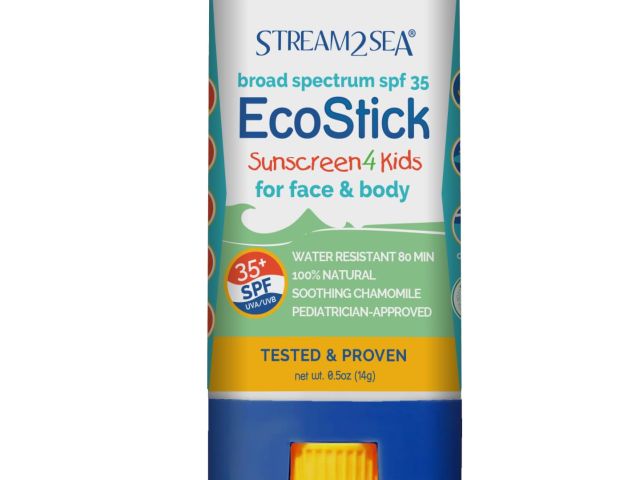 Photo: Stream2Sea EcoStick kids sunscreen stick, SPF 35