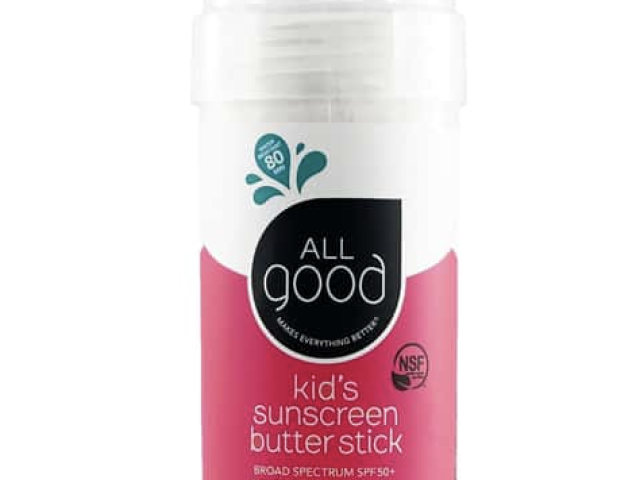 All Good Kid's Sunscreen Butter Stick, SPF 50+