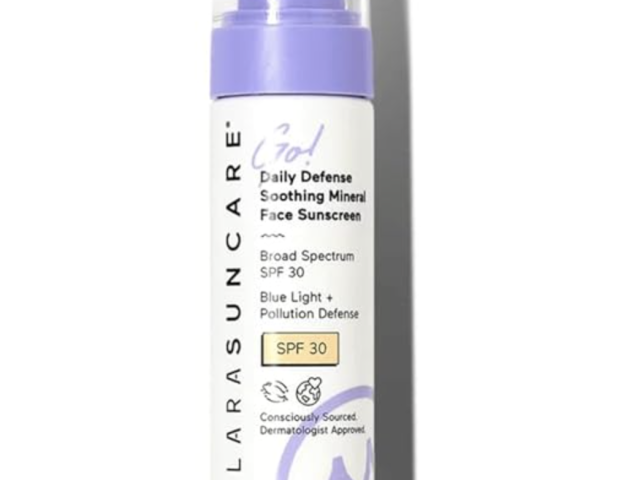 Solara Suncare Go! Daily Defense Soothing Mineral Face Sunscreen, SPF 30