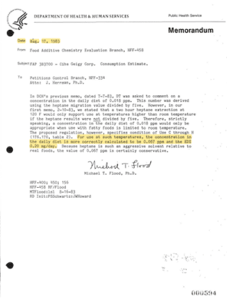 August 17, 1983 document