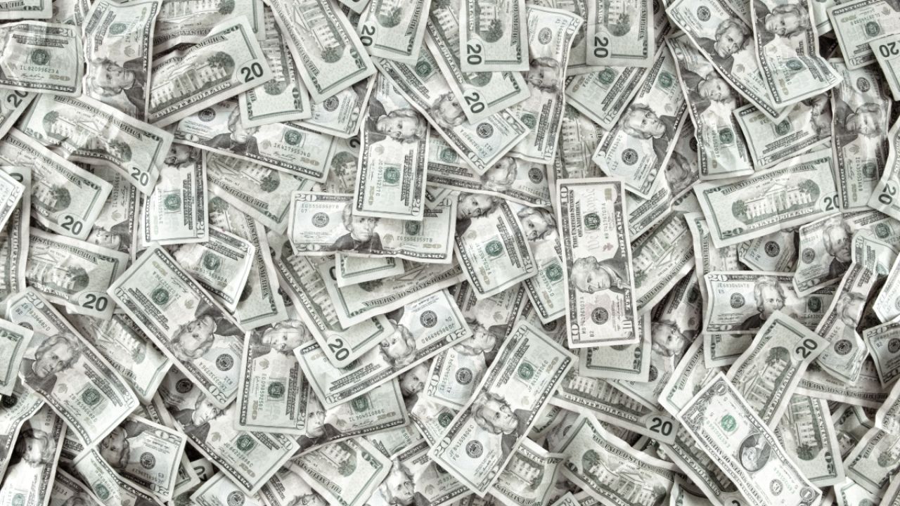 Pile of money