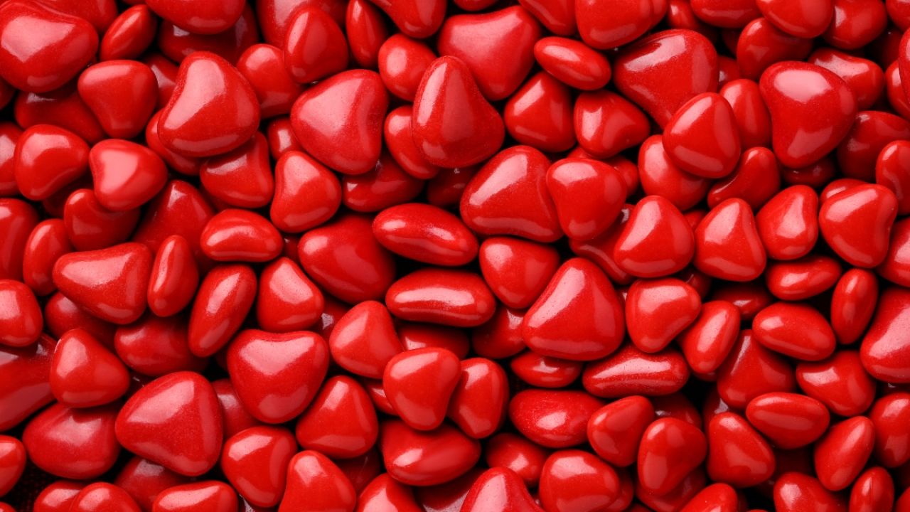 Valentines candy