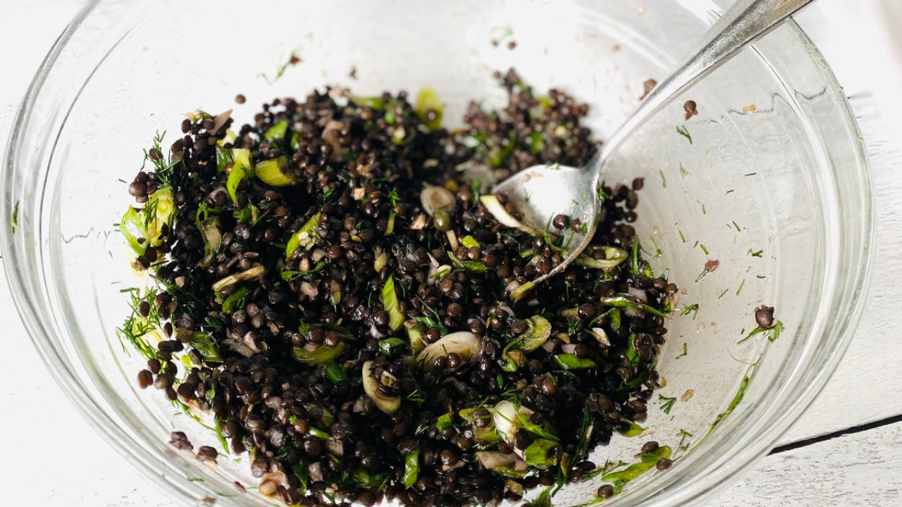 Beluga Lentil “Caviar” 