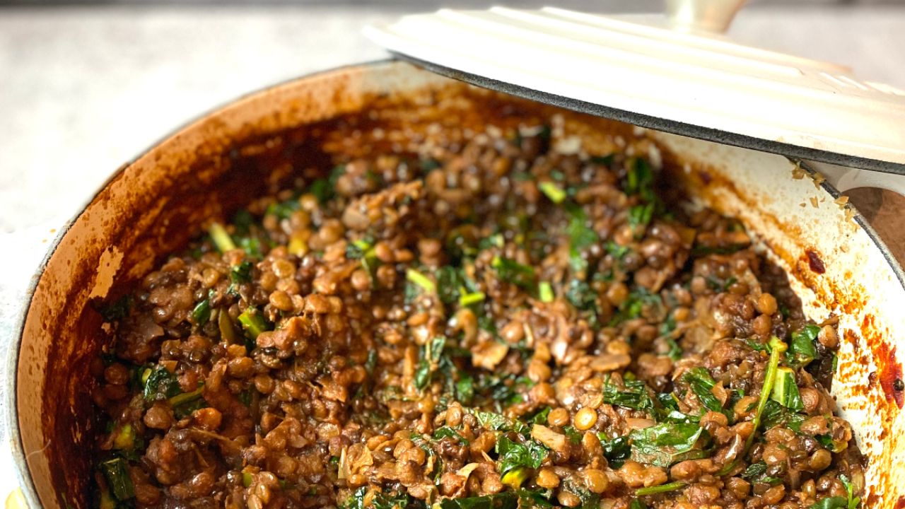 Savory Lentil Sloppy Joe 