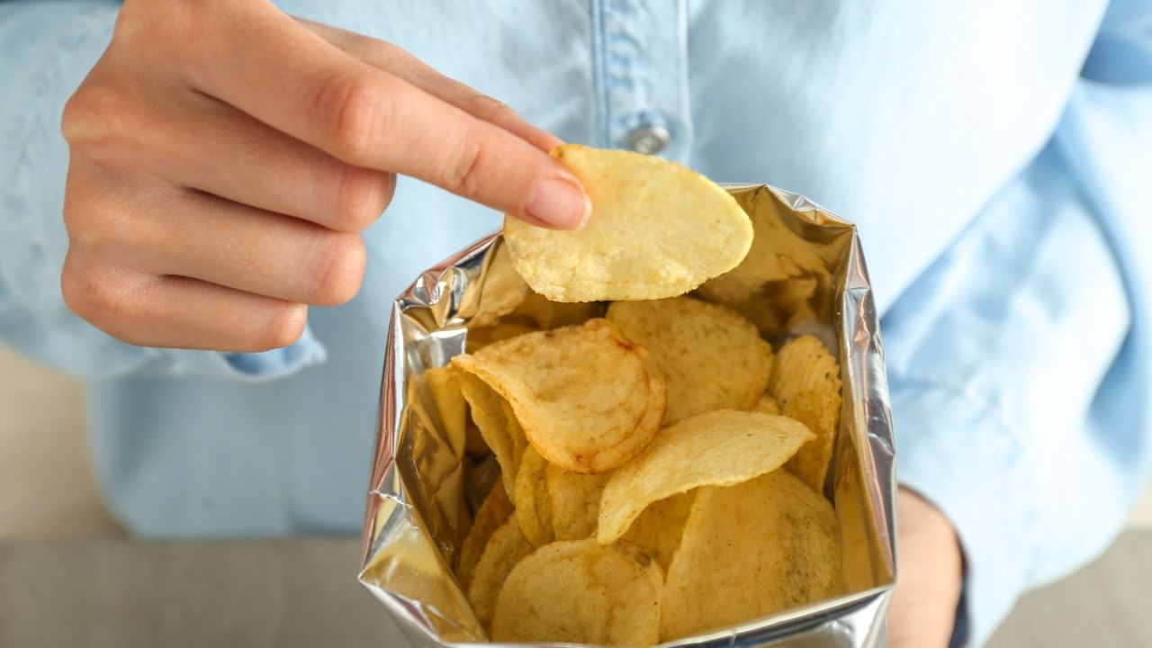Bag of potato chips