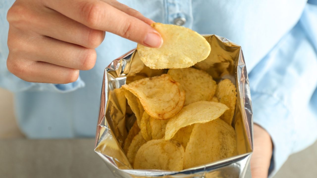 Bag of potato chips