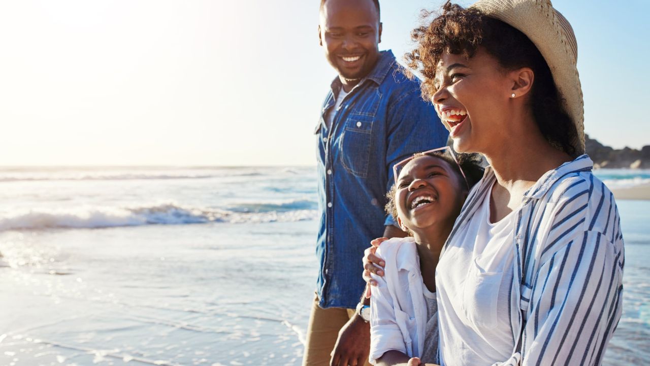 Family at Beach