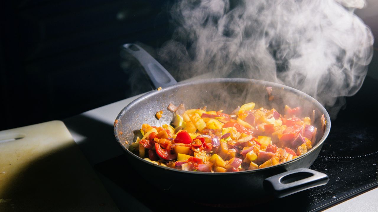 Cookware-heated